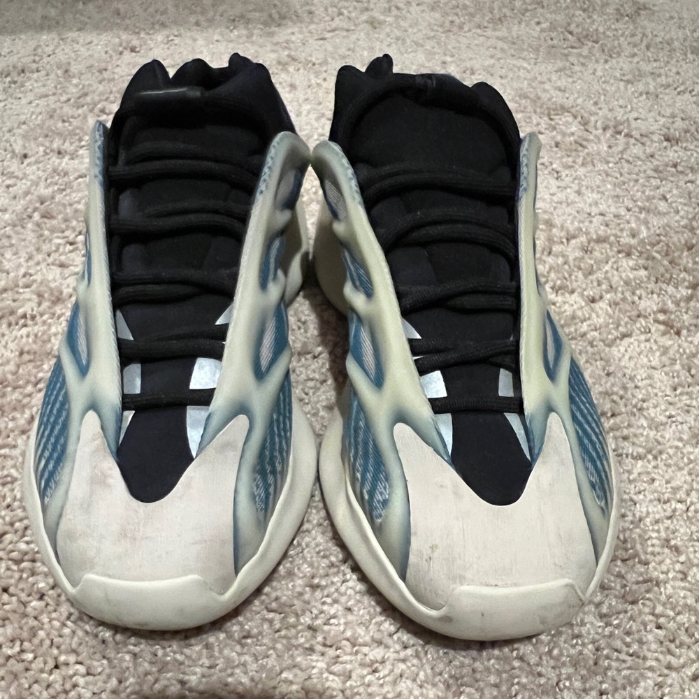 adidas Black and Blue Men's Sneakers